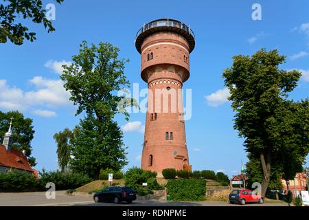 Museum und Cafe, Wasserturm, Gizycko, Ermland-Masuren, Polen Stockfoto