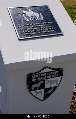 Der Weltkrieg 1 Tier Kriegerdenkmal, Pozieres, Frankreich. Stockfoto