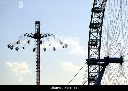 Flying schaukeln London Stockfoto