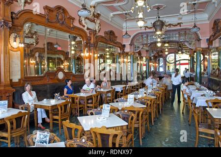 Das Café Majestic, Porto, Portugal, Europa - ACHTUNG: KEIN MODEL RELEASE: NEIN PROPERTY RELEASE Stockfoto