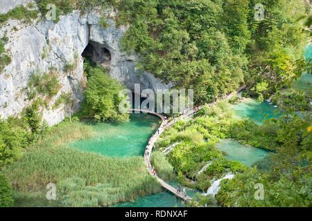 Nationalpark Plitvicer Seen, Kroatien, Europa Stockfoto