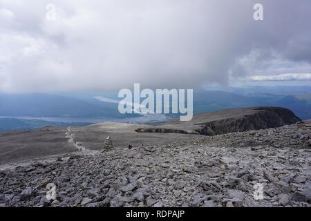 Anzeigen von Ben Nevis, Schottland Stockfoto