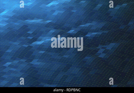 Abstrakte geometrische Hintergrund, Illustration. Stockfoto