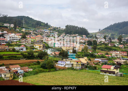 Ooty, Nilgiri Hills, Tamil Nadu, Indien Stockfoto