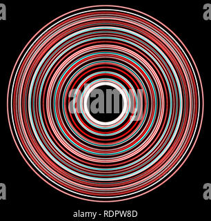 Abstrakte swirl Regenbogen Hintergrund Stockfoto