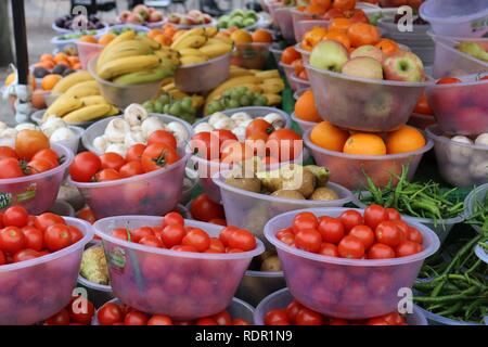 Obst und Gemüse Markt Stockfoto