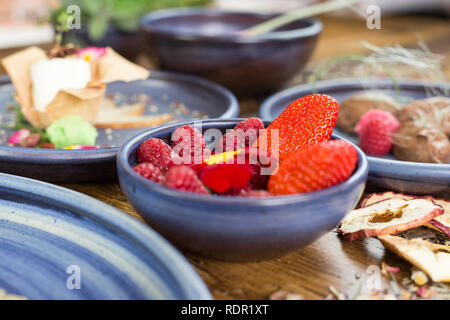 Schweizer typische Lebensmittel Stockfoto