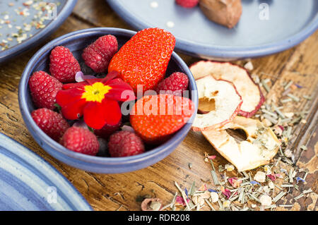 Schweizer typische Lebensmittel Stockfoto