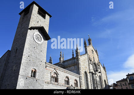 Como Kathedrale in Como, Italien Stockfoto