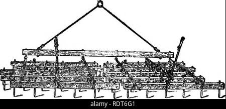 . Der Garten Buch, eine populäre Abhandlung über den Anbau von Gemüse unter Home- und Marktbedingungen. Mit präzise und verlässliche Informationen über die Anpflanzung, Kultivierung, Sprühen, Ernte und Vermarktung der gemeinsamen Garten Gemüse in einer Weise, die das größte Maß an Zufriedenheit, Freude und Gewinn zu sichern. Gemüseanbau. 32 Die meisten wünschenswert, und dies muss vor allem durch praktische Erfahrung und Beobachtung ermittelt werden. In wenden unter schweren Wucherungen der grünen Pflanzen ist es besonders wichtig, dass die Furche Scheibe am Rand standen, anstatt Flach gedreht werden. Rollin Stockfoto