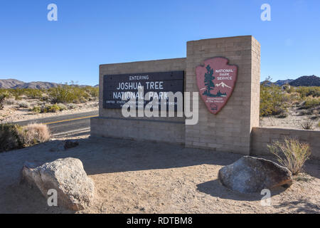 Joshua Tree National Park, Twenty-Nine Palms, 29 Palms, Kalifornien, USA Stockfoto