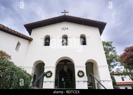 Mission San Luis Obispo de Tolosa, San Luis Obispo, Kalifornien Stockfoto