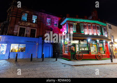 Karawanserei in Leeds City Centre Stockfoto