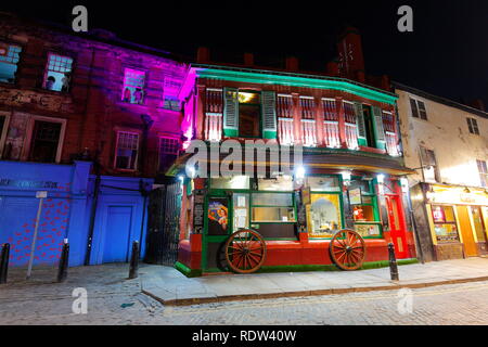 Karawanserei in Leeds City Centre Stockfoto