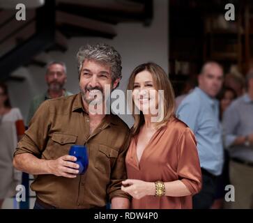 Original Film Titel: EL AMOR MENOS PENSADO. Englischer Titel: EL AMOR MENOS PENSADO. Jahr: 2018. Regie: JUAN VERA. Stars: RICARDO DARIN; MERCEDES MORAN. Credit: Patagonik/Kenia Filme/INCAA/Album Stockfoto