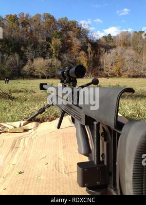 ArmaLite AR 50 A 1 B 50 BMG. Stockfoto
