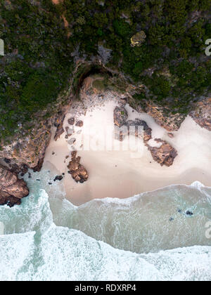 Abgelegenen Strand in Afrika - Kogel Bay Stockfoto