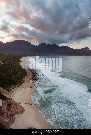 Abgelegenen Strand in Afrika - Kogel Bay Stockfoto