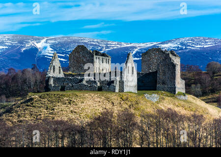 Ruthven Barracks, Kingussie, Schottland, Vereinigtes Königreich Stockfoto