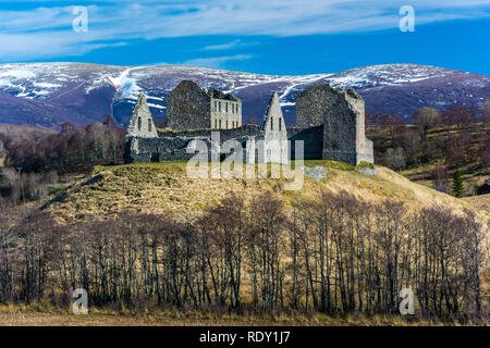 Ruthven Barracks, Kingussie, Schottland, Vereinigtes Königreich Stockfoto