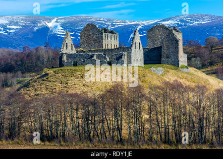 Ruthven Barracks, Kingussie, Schottland, Vereinigtes Königreich Stockfoto