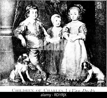 . Unsere heimische Tiere, ihre Gewohnheiten, Intelligenz und Nützlichkeit; tr. Aus dem Französischen von Gos. De Voogt, von Katharine S. Wormeley;. Heimische Tiere. Gi'. RMAX I, KI: x ch'Ciia. Blexhei. m Spaniel Phot< ich J.T., Xewman Berkhampstead braun Spaniels, und das Gericht, sowie alle dem Adel, folgte seinem fürstlichen Beispiel. Der große Künstler Van Dyck gemalt auf Leinwand, und anderen Malern sorgte gut eine neben der großen Persönlichkeiten, die sie bevormundet zu platzieren. Der King Charles Spaniel noch vorhanden, und wurde bald von der Prinz Charles und der Blenheim spaniels gefolgt. Diese drei speci Stockfoto