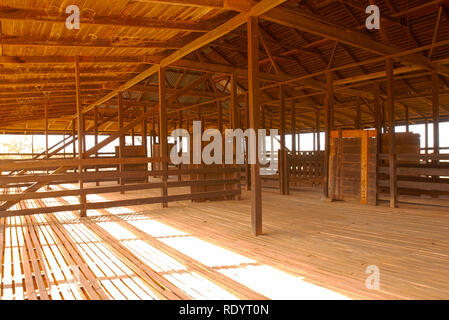 Kinchega Woolshed, Menindee, New South Wales, Australien Stockfoto