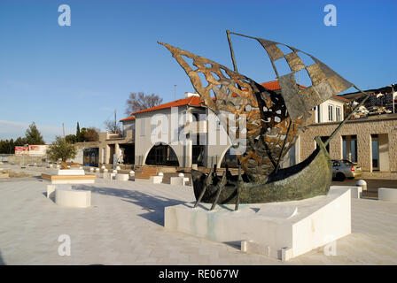 Kroatien, Senj Dorf. Denkmal der kroatischen Verteidiger, die ich in der Heimat Krieg (jugoslawischen Kriege 1991-1995) getötet wurde, Stockfoto