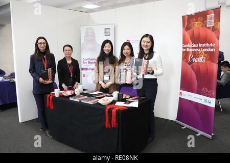 China Großbritannien Expo 2019 Stockfoto