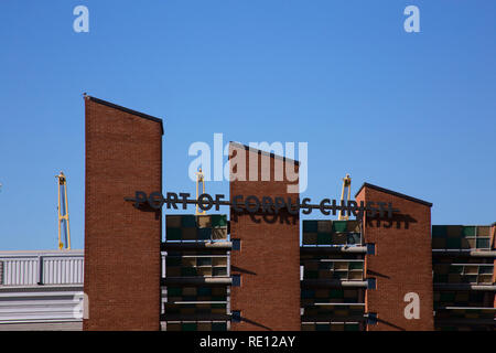 Hafen von Corpus Christi Corpus Christi, Texas Stockfoto