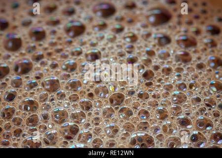 Bubble Textur Makro Stockfoto