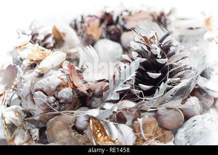 Weihnachtskränze Stockfoto