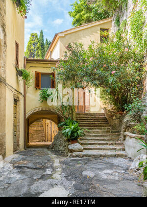 Amelia, alte und schöne Stadt in der Provinz Terni, Umbrien, Italien. Stockfoto