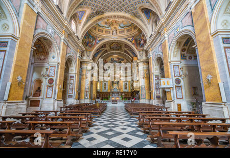Kathedrale Santa Maria Assunta. Amelia, Provinz Terni, Umbrien, Italien. Stockfoto