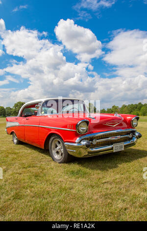 1957 Chevrolet Bel Air Coupé Stockfoto