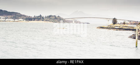 Skye Bridge - Verbinden der schottischen Festland auf der Isle of Skye in den schottischen Highlands Stockfoto