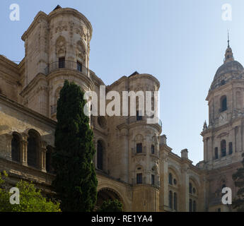 Die Kathedrale von Málaga, Andalusien, Spanien Stockfoto