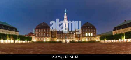 Schloss Christiansborg in Kopenhagen, Dänemark. Stockfoto