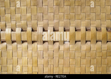 Details der Textur einer hand made Ventilator Stockfoto