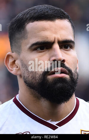 Rom, Italien. Jan, 2019 19. Serie A Fussball Rom vs Turin, Rom, Italien, 19. Jan 2019 Credit: Unabhängige Fotoagentur/Alamy leben Nachrichten Stockfoto