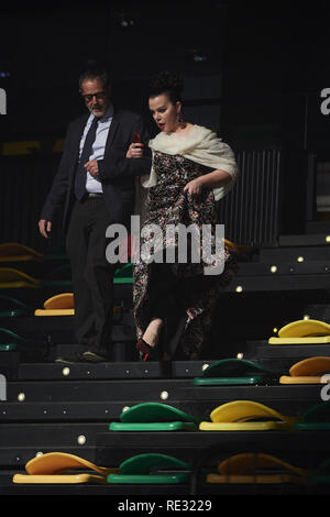 Spanien. Jan, 2019 19. Debi Mazar besucht die 2019 Feroz Auszeichnungen bei Amsterdam Arena am 19. Januar 2019 in Spanien Credit: Jack Abuin/ZUMA Draht/Alamy leben Nachrichten Stockfoto