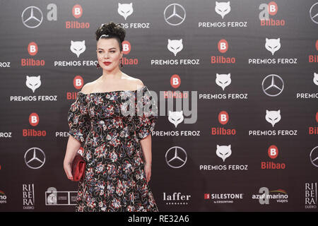 Spanien. Jan, 2019 19. Debi Mazar besucht die 2019 Feroz Auszeichnungen bei Amsterdam Arena am 19. Januar 2019 in Spanien Credit: Jack Abuin/ZUMA Draht/Alamy leben Nachrichten Stockfoto