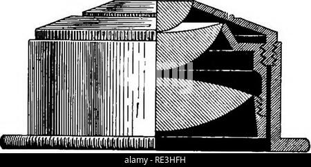 . Pathogene Mikroorganismen. Ein text-Buch der Mikrobiologie für Ärzte und Studenten der Medizin. (Auf Williams' Bakteriologie). Bakteriologie; pathogenen Bakterien. 3° die BAKTERIOLOGIE, die angehoben oder abgesenkt werden, konzentrieren. Die Ziele sollten drei an der Zahl sein, und sollte dem Körper durch - Mittel für eine dreifache Nase-stück, das jedes Ziel in der optischen Achse zu gedreht werden Genehmigungen beigefügt werden. Das Auge - Stück rutscht in das obere und das entgegengesetzte Ende des Körpers oder Rohr. Die Modalitäten für die Konzentration bestehen aus einer Zahnstange und Ritzel, die die grobe Einstellung erreichen, und ein Mehr d Stockfoto