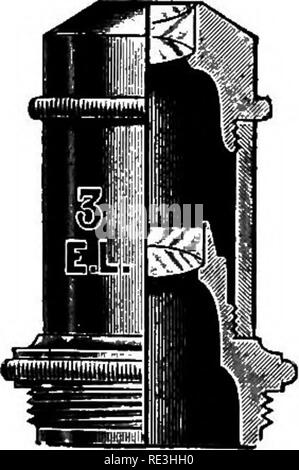 . Pathogene Mikroorganismen. Ein text-Buch der Mikrobiologie für Ärzte und Studenten der Medizin. (Auf Williams' Bakteriologie). Bakteriologie; pathogenen Bakterien. 20 BAKTERIOLOGIE Korrektur kann thanged durch Veränderung sein, der Abstand zwischen diesen Komponenten Linsen, wie, zum Beispiel, in einer Objektiven ausgestattet mit einer Korrektur pollar. Ziele in Bezug auf die sphärische Aberration korrigiert werden als Aplanatische bezeichnet. Beschränkung der Größe des Feldes ist auch ein wichtiger Faktor, wenn es flach erscheinen. Licht unterschiedlicher Wellenlängen (verschiedene Farben) ist zu einem unterschiedlichen Grad gebrochen Stockfoto