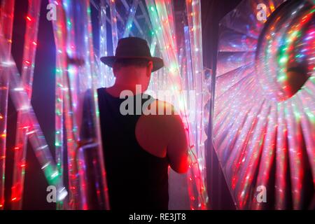 Cranger Kirmes Messe, der größten Messe im Ruhrgebiet, am Rhein-Herne-Kanal, Herne, Nordrhein-Westfalen Stockfoto