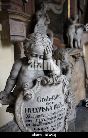 Sebastiansfriedhof Friedhof, Salzburg, Österreich, Europa Stockfoto