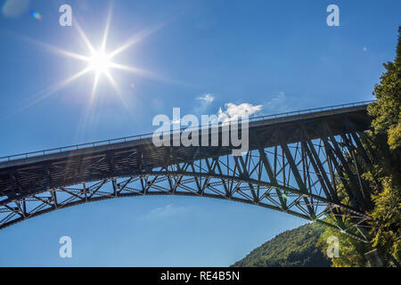 Der französische König Brücke über den Connecticut River in Erving und Gill, Massachusetts Stockfoto