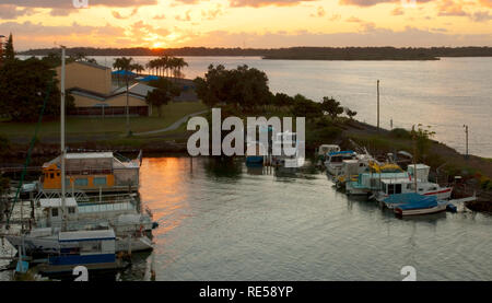 Richmond River, Ballina, New South Wales, Australien Stockfoto