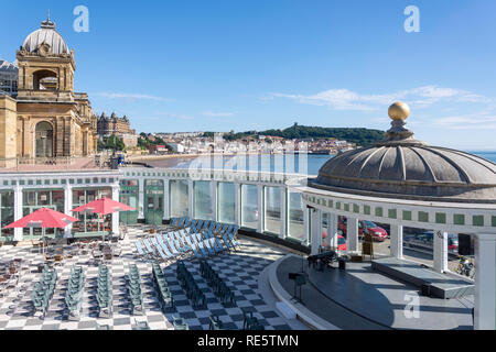 Scarborough viktorianischen Thermen, South Bay, Scarborough, North Yorkshire, England, Großbritannien Stockfoto