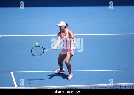 Melbourne, Australien. Jan, 2019 20. Ashleigh Barty aus Australien besiegt Russin Maria Sharapove am Tag 7 bei den Australian Open 2019 Grand Slam Tennis Turnier in Melbourne, Australien. Frank Molter/Alamy leben Nachrichten Stockfoto